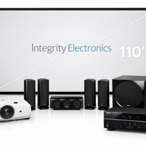 5.1 Home Theater Projector package - Wired & Installed